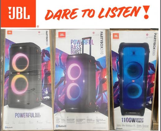 JBL Partybox 1000 na caixa selada