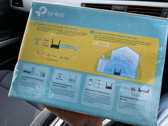 Router Tp-Link  TL-MR6400  4G 300mbps