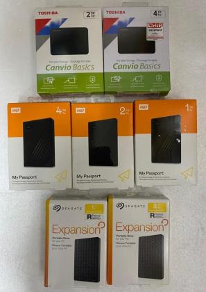 Disco externo 1Tb • 2Tb • 4T  ( selado )