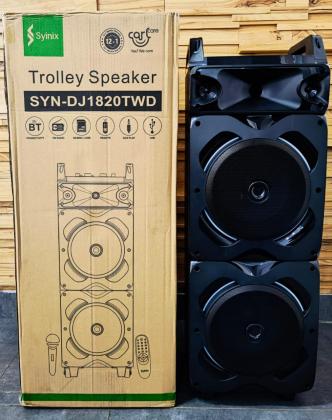 Synix Trolly Speaker Dj1820 Selados