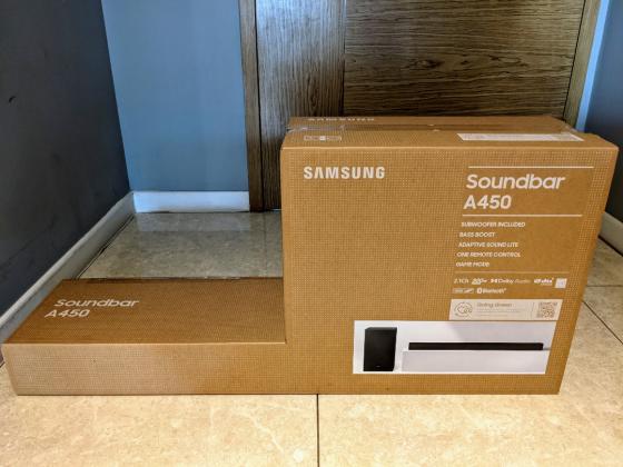 Soundbar Samsung A450 2.1 300W 2021 Selados