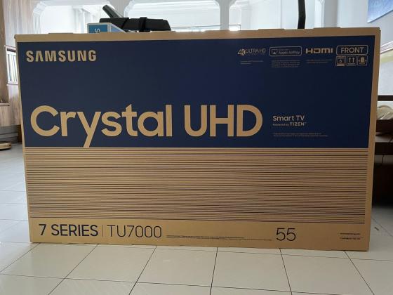 Samsung 55” Crystal UHD smart 4K