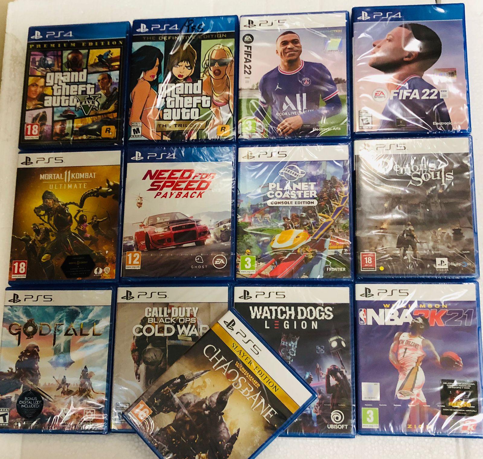 Jogos e Consolas - Jogo GTA 5 trilogy Ps4 / Ps5 ( selado