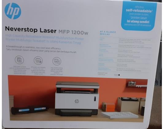 Impressora Hp neverstop Laser 1200w selados