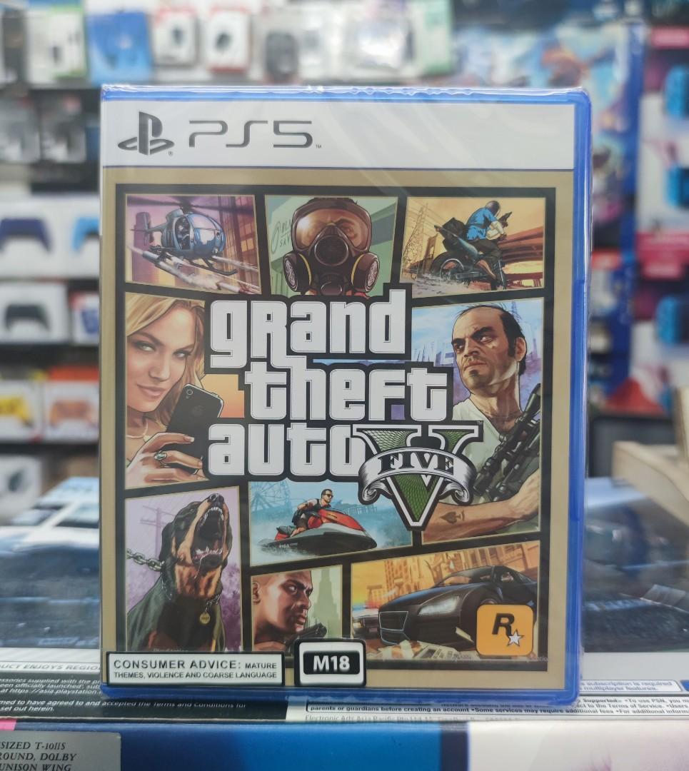 Jogos e Consolas - GTA 5 Jogo Para PS5 Selados Com Entregas