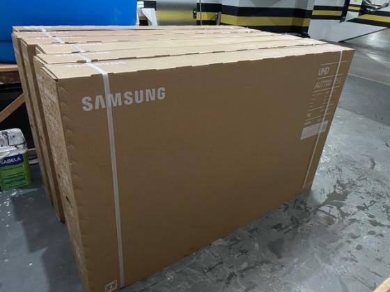 Smart TV Samsung 75AU7000 2021 UHD 4K Seladas Entregas e Garantias