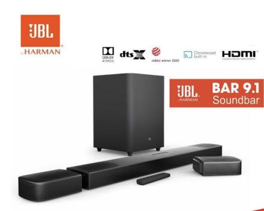 JBL 9.1 separável  | Soundbar