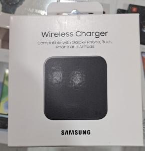 Wireless charger : Compatible with Galaxy Phone, Buds, iPhone and AirPods