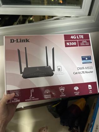 Router D-Link  M920 4G Entra Cartao Selados Entregas e Garantias