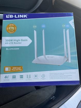 Router LB-link  4G ( cartão sim )