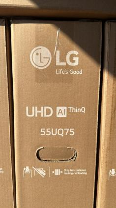 Tv   LG  55” UQ75  4K UHD SMART na caixa selada