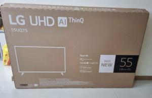 Tv   LG  55” UQ75  4K UHD SMART na caixa selada