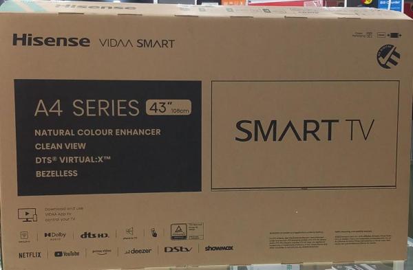 Tv HISENSE 50” Smart 4K 50A6G na caixa selado