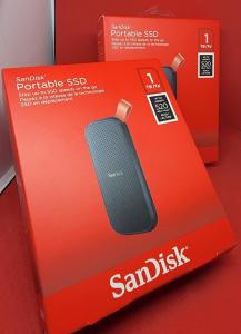 SANDISK PORTABLE SSD 1TB - Upto 520 Mbps read speed USB 3.2 GEN 2
