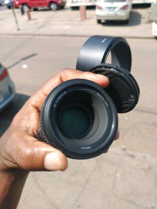lente Nikon 50mm 1.8