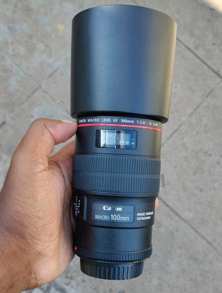 lente Canon 100mm 1:2.8 L