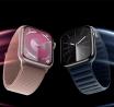 Apple Watch Series 9 41mm Loop Band Starlight / Pink / Midnight