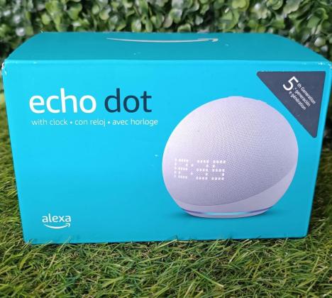 Amazon Echo Dot 5Th Generation with clock