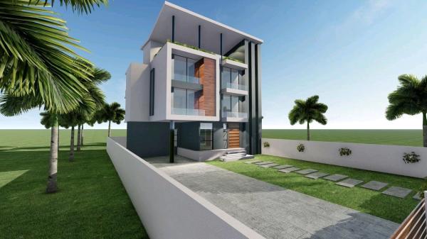Vende-se edifício de 2 pisos em Mapulene com 2 apartamentos T3 e dois T2 em Mapulene