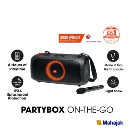 JBL Partybox On The Go SELADO