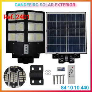 CANDEEIRO SOLAR LED