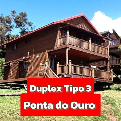 DUPLEX TIPO 3, ANEXO TIPO 1 NA PONTA DO OURO