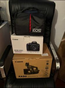 CANON 850D WITH 18 - 55 and BAG SELADA