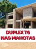 DUPLEX TIPO 6 INACABADA EM MAHOTAS