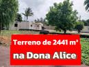 2 CASAS COM ÁREA DE 2441 m² NA DONA ALICE