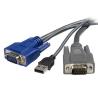 CABLE KVM USB VGA 2 EN 1