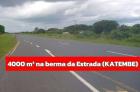 4000 m² na berma da Estrada ( KATEMBE)