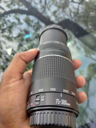 lente Canon 75-300mm