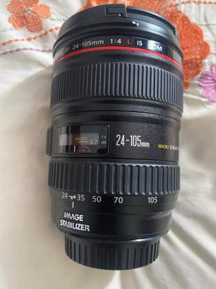 lente  Canon 24-105mm F4 L