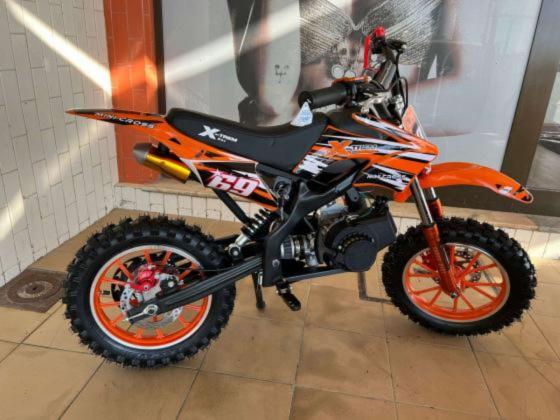 ♥️Mini moto 49cc a gasolina (6 a 12 anos) 0KM