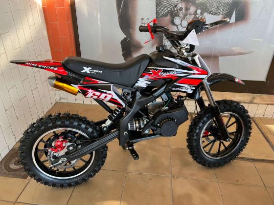 ♥️Mini moto 49cc a gasolina (6 a 12 anos) 0KM