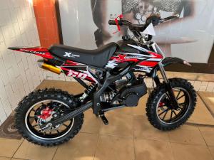 ♥️Mini moto 49cc a gasolina (6 a 12 anos) 0KM