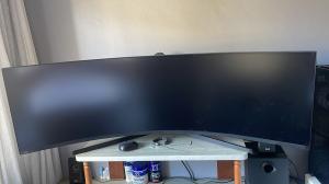 Monitor Gaming Samsung 49” Odyseey OLED G9 Dual QHD Curved