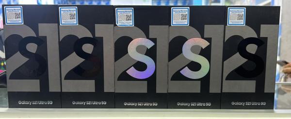 SAMSUNG S21 ULTRA 5G 12GB+128GB 1SIM+E-SIM. SELADOS
