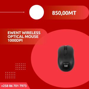 Optical Mouse Wireless EWENT 1000DPI