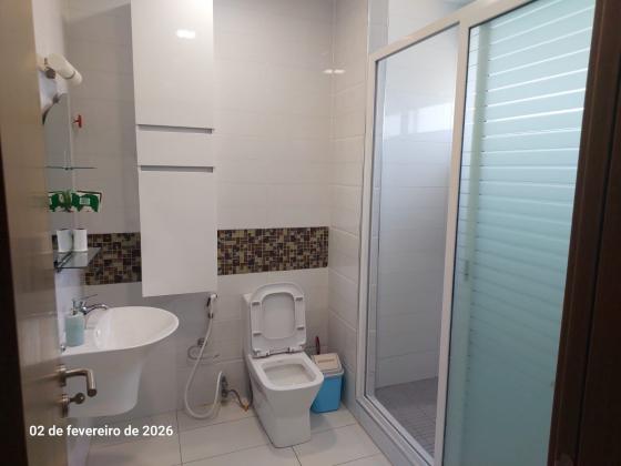 arrendo apartamento tp3 com móveis na marginal