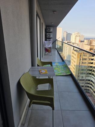 arrendo apartamento tp3 com móveis no plaza andar alto