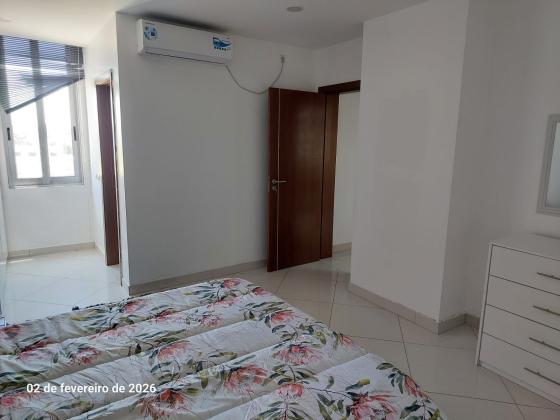 arrendo apartamento tp3 com móveis na marginal