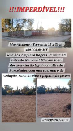 Terrenos 15x30 - a 2min da estrada