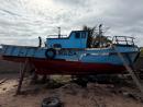 barco de pesca- casco fibra