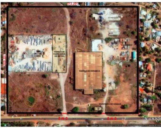 Estabelecimento fabril completo a berna da N2 - MATOLA RIO