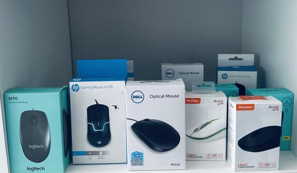 Atenção : Mouses com fio e Mouse sem fio Tudo novo