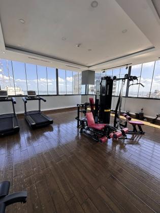 MOBILADA - arrenda-se flat T3 com piscina, ginasio e vista ao mar