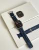 Apple Watch Ultra 2  49mm Titanium Blue Alpine Loop (usado) com a respetiva caixa