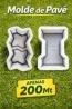 MOLDES DE PAVÊ DE BETÃO / MOLDE PLÁSTICO