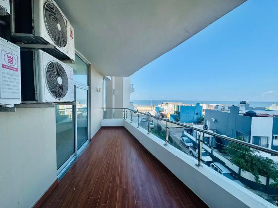 Arrenda-se Espaçoso Apartamento T3 no Maputo Beach Front_Av. Marginal